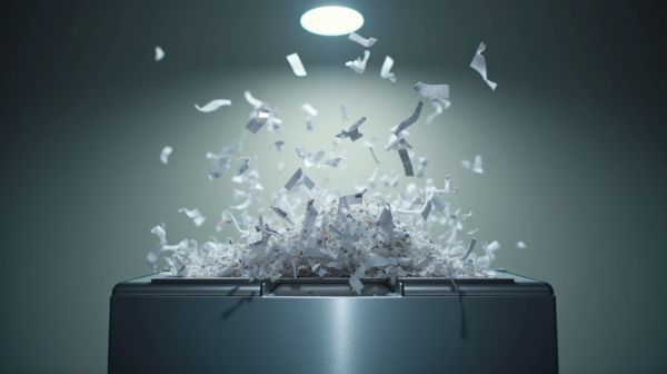 Ne laissez pas vos documents sensibles sans protection avec un destructeur de papier