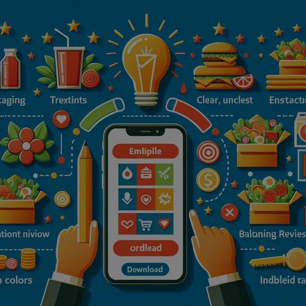 Quels critères définissent une campagne de publicité mobile réussie pour une application de livraison de repas ?